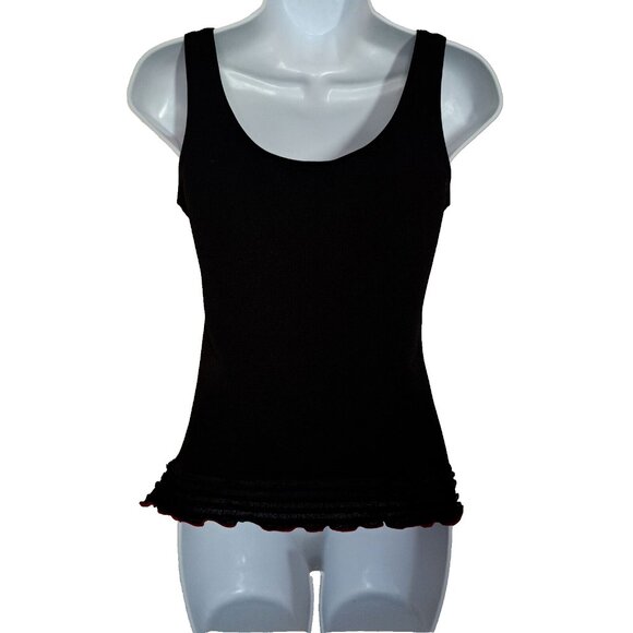 KARKASS Designer CAMI TOP CORSET-LIKE Sz 5/6 or +/- S/M ART to WEAR made CANADA - Picture 6 of 9